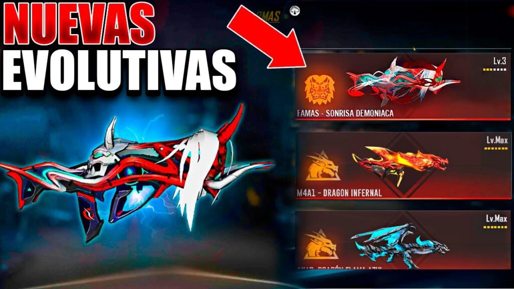 descubra la mejor estrategia para utilizar las armas evolutivas en free fire guia completa y actualizada