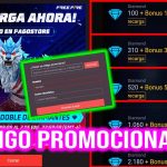 Existen códigos promocionales para Free Fire: guía de diamantes